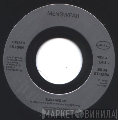 Menswear - Sleeping In