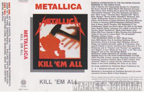  Metallica  - Kill 'Em All