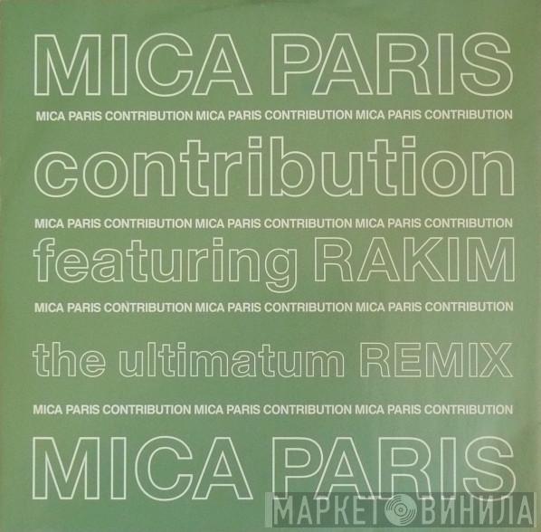 Mica Paris, Rakim - Contribution