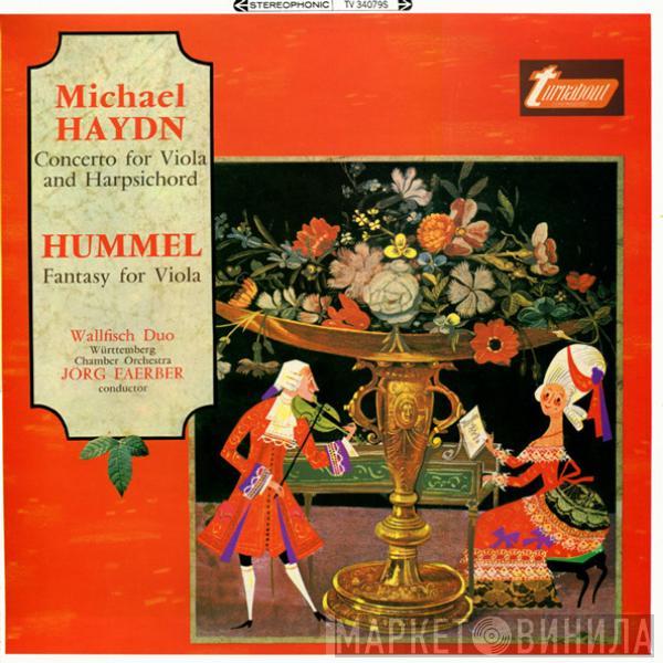 Michael Haydn, Johann Nepomuk Hummel, Wallfisch Duo, Jörg Faerber - Concerto For Viola And Harpsichord / Fantasy For Viola