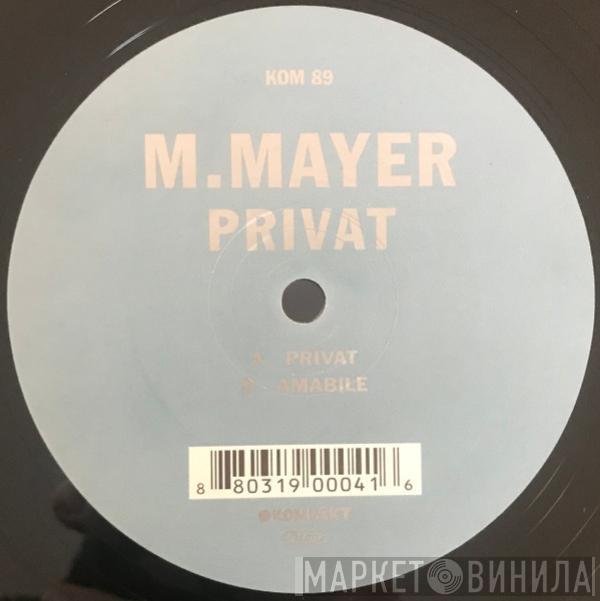 Michael Mayer - Privat