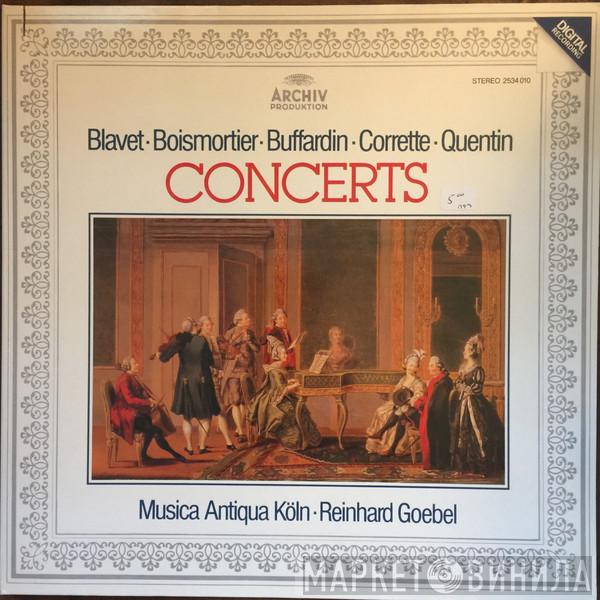 Michel Blavet, Joseph Bodin de Boismortier, Pierre-Gabriel Buffardin, Michel Corrette, Jean-Baptiste Quentin, Musica Antiqua Köln, Reinhard Goebel - Concerts