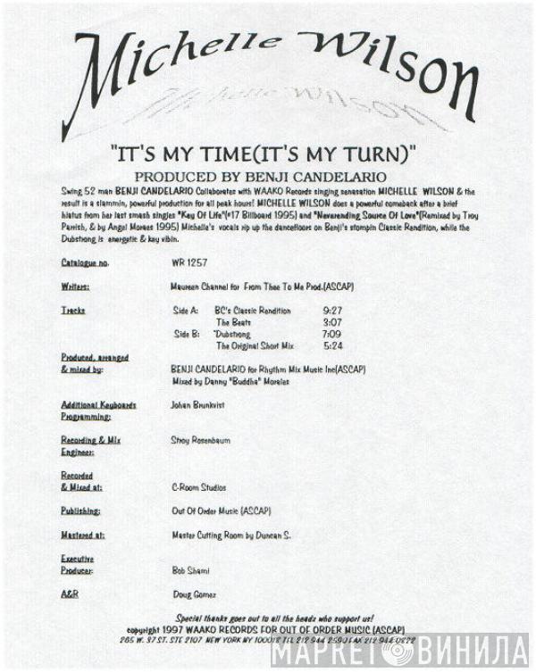 Michelle Wilson - It's My Time (It's My Turn)