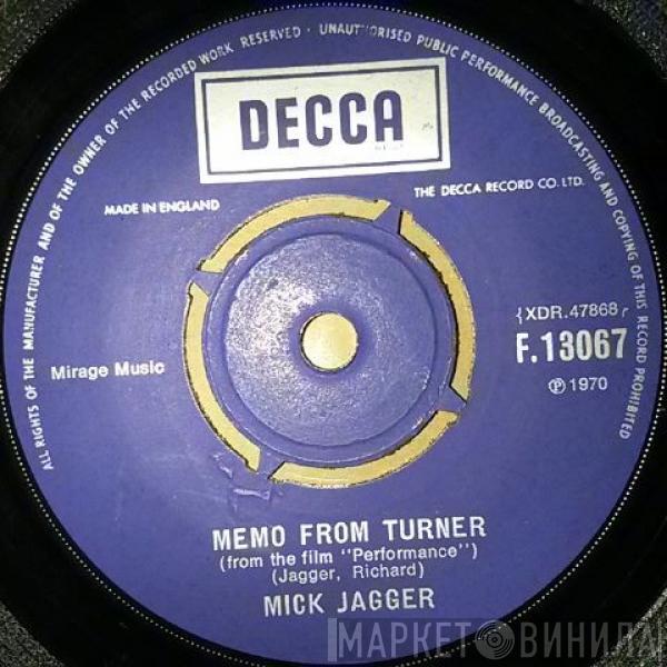 Mick Jagger - Memo From Turner / Natural Magic