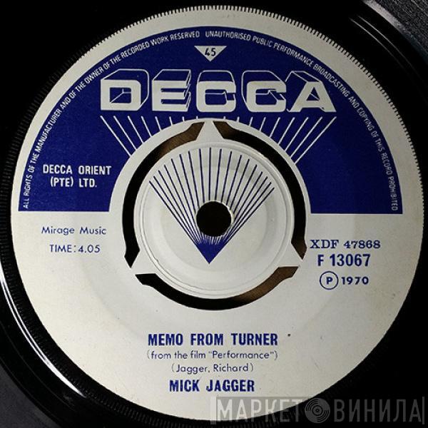  Mick Jagger  - Memo From Turner