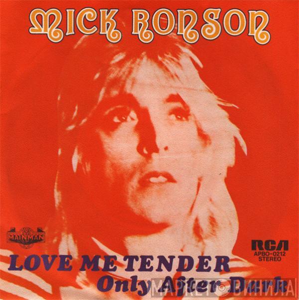  Mick Ronson  - Love Me Tender