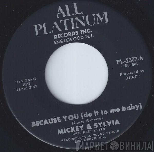 Mickey & Sylvia - Because You (Do It To Me Baby)