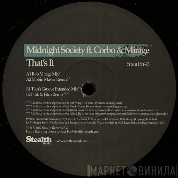 Midnight Society, Rick Corbo, Rob Mirage - That's It