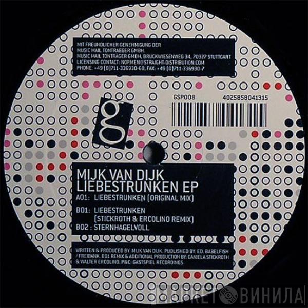 Mijk Van Dijk - Liebestrunken EP