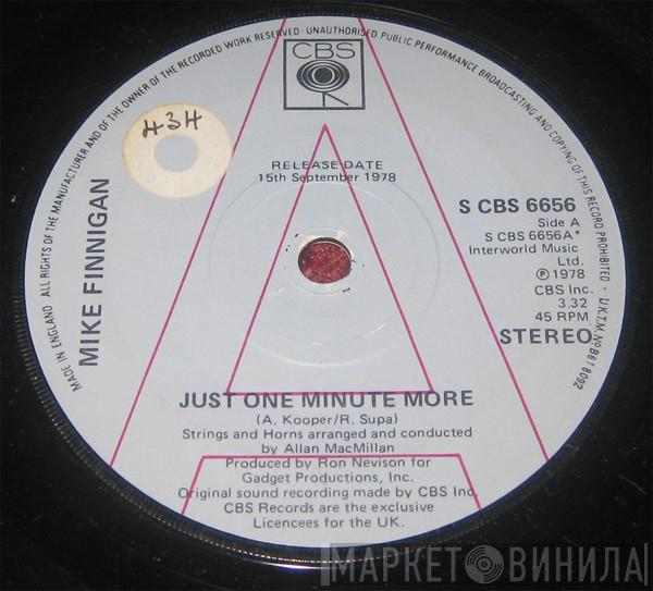 Mike Finnigan - Just One Minute More / Blood Is Thicker Than Water