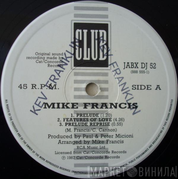  Mike Francis  - Features Of Love