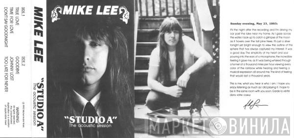  Mike Lee   - Studio A The Acoustic Session