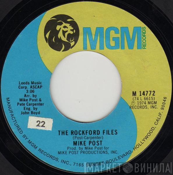  Mike Post  - The Rockford Files