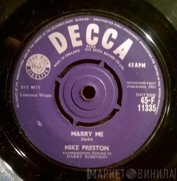 Mike Preston - Marry Me