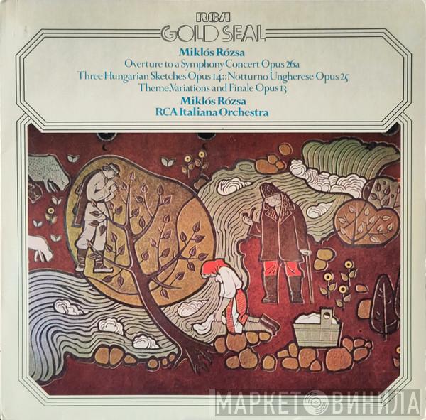 Miklós Rózsa, RCA Italiana Symphony Orchestra - Overture To A Symphony Concert (Rozsa Conducts Rozsa)