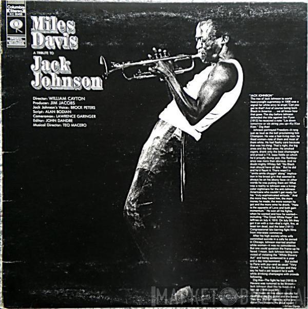  Miles Davis  - A Tribute To Jack Johnson (Original Soundtrack Recording)