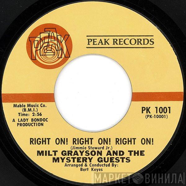 Milt Grayson, The Mystery Guests - Right On! Right On! Right On! / Good Morning World