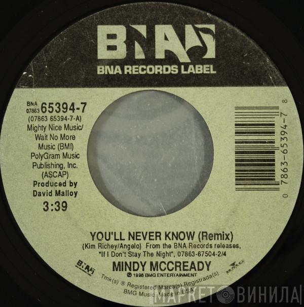  Mindy McCready  - You'll Never Know (Remix) / Long, Long Time
