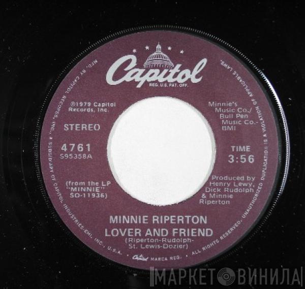 Minnie Riperton - Lover And Friend