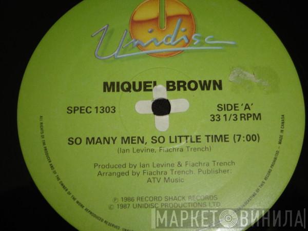  Miquel Brown  - So Many Men, So Little Time / The Miquel Brown Mix