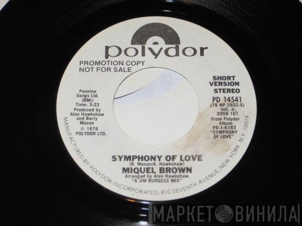 Miquel Brown - Symphony Of Love