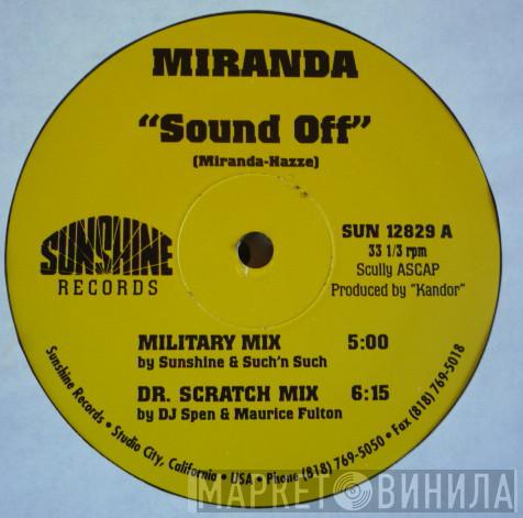 Miranda  - Sound Off