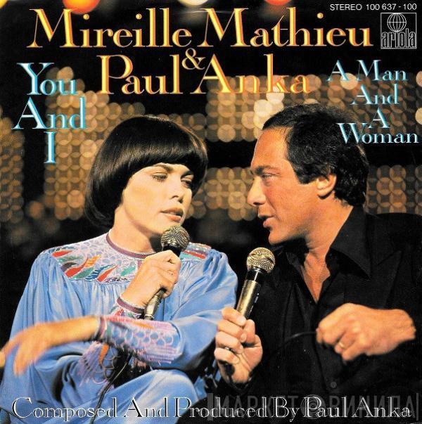 Mireille Mathieu, Paul Anka - You And I / A Man And A Woman