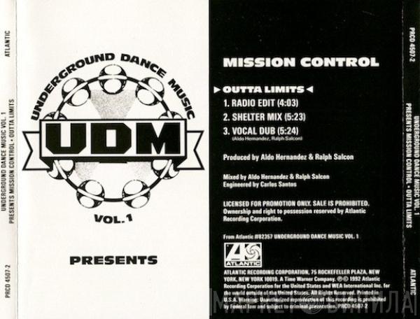  Mission Control  - Underground Dance Music Vol. 1 Presents: Outta Limits