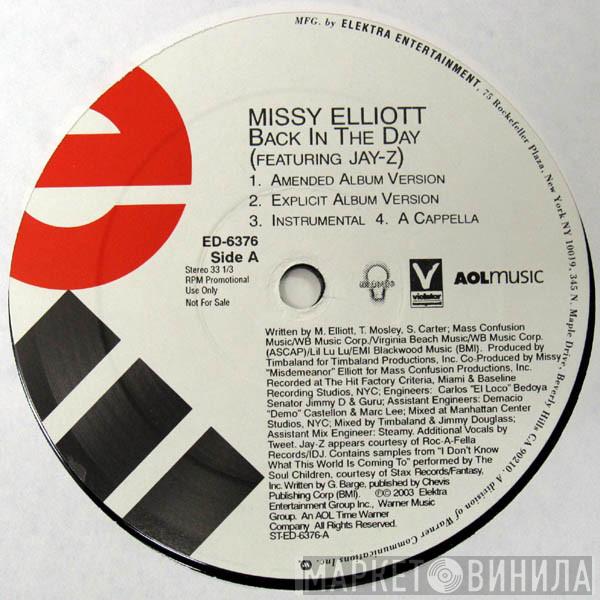 Missy Elliott, Jay-Z - Back In The Day / P***ycat
