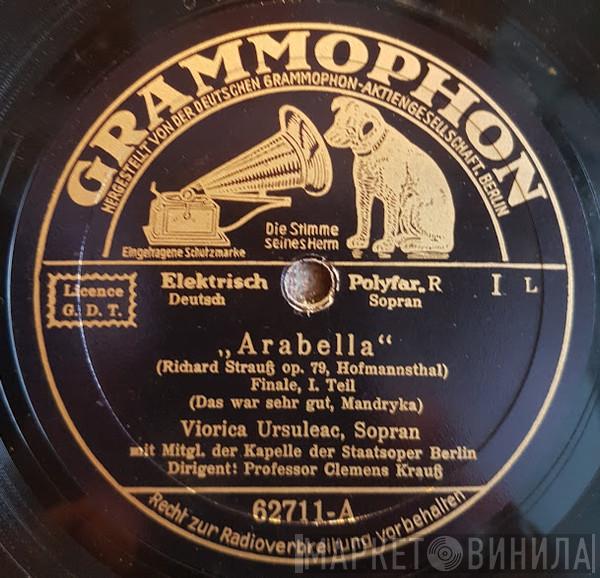 Mit Viorica Ursuleac , Mitglieder Der Kapelle Der Staatsoper Berlin  Clemens Krauss  - Arabella (Finale)