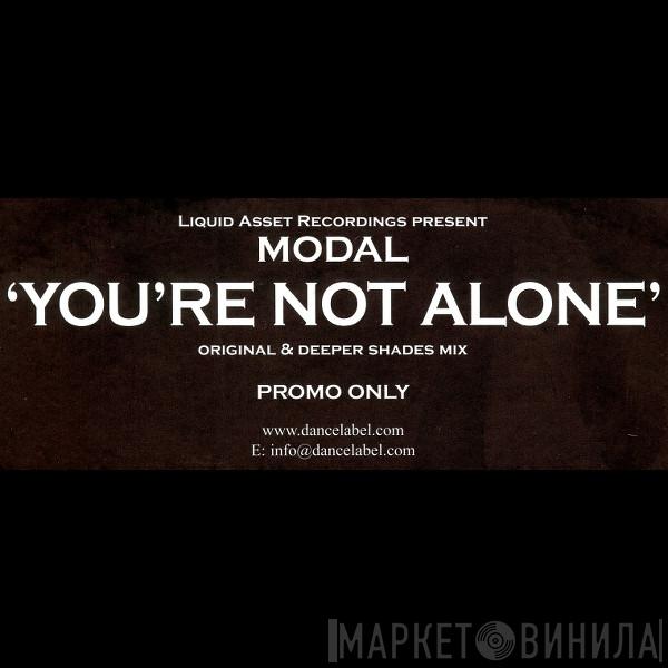 Modal  - You're Not Alone