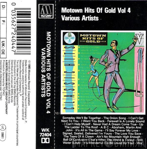  - Motown Hits Of Gold Vol.4