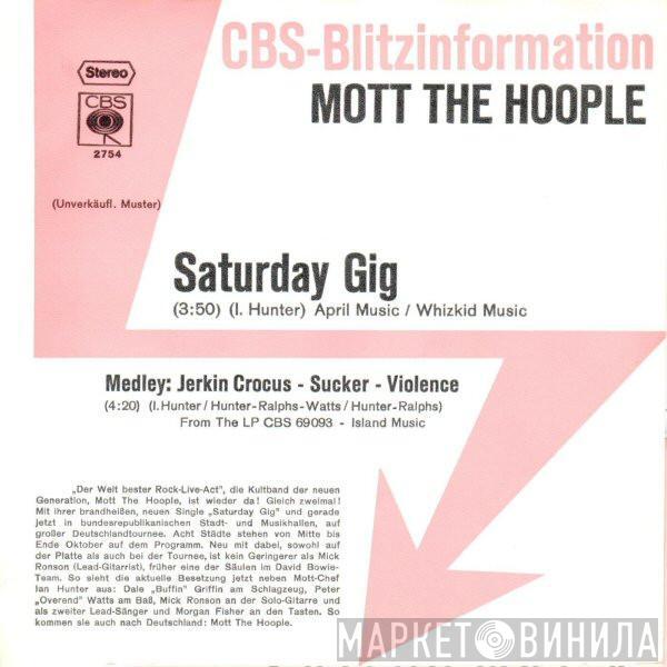 Mott The Hoople - Saturday Gig