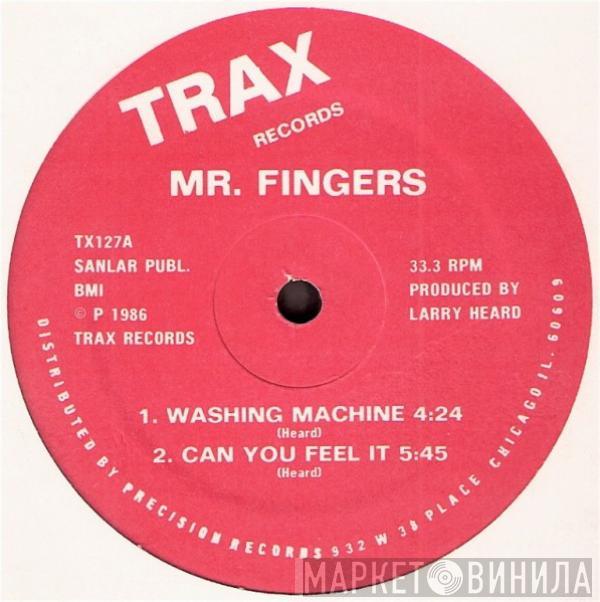 Mr. Fingers - Washing Machine / Can You Feel It