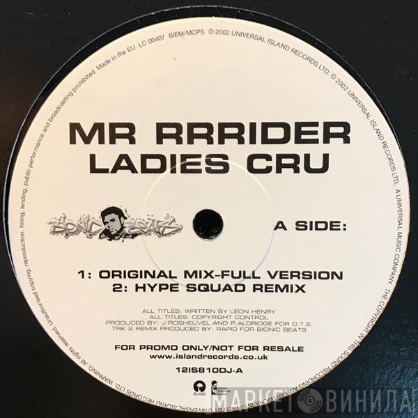 Mr Rrrider - Ladies Cru