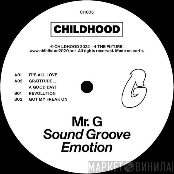 Mr. G - Sound Groove Emotion