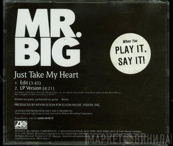  Mr. Big  - Just Take My Heart