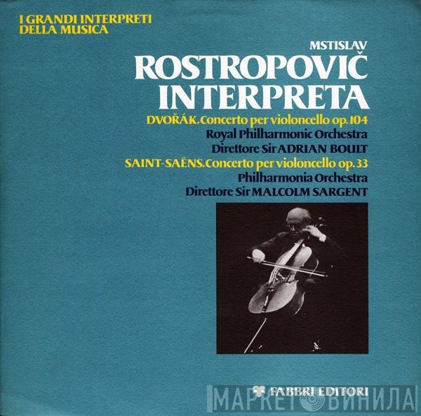 Mstislav Rostropovich, Antonín Dvořák, Camille Saint-Saëns - Mstislav Rostropovič Interpreta
