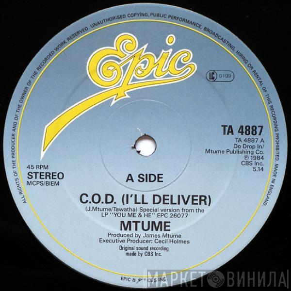 Mtume - C.O.D. (I'll Deliver)