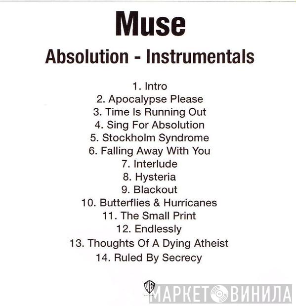  Muse  - Absolution - Instrumentals