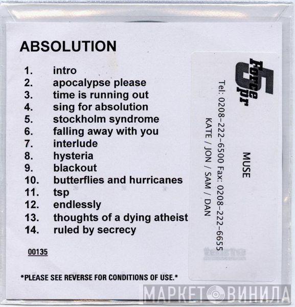  Muse  - Absolution