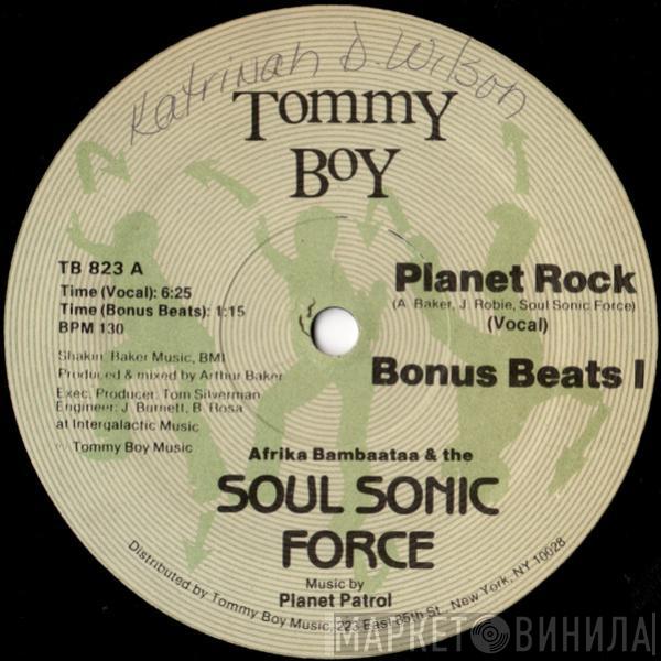 Music By Afrika Bambaataa & Soulsonic Force  Planet Patrol  - Planet Rock