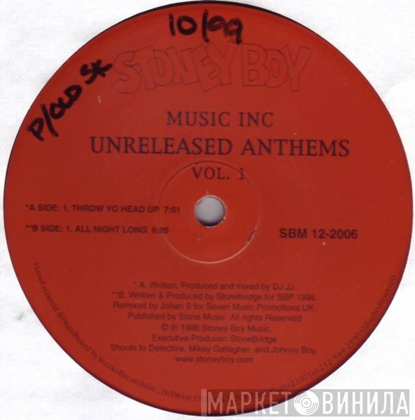 Music Inc  - Unreleased Anthems Vol. 1