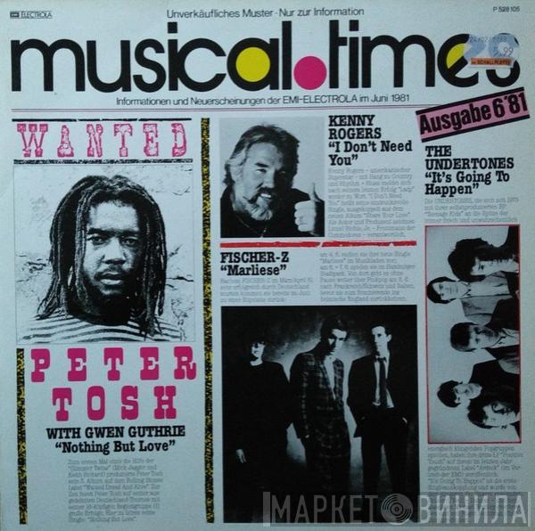  - Musical Times • Ausgabe 6'81