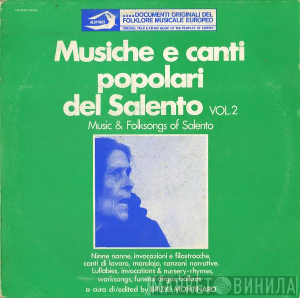  - Musiche E Canti Popolari Del Salento Vol. 2 - Music & Folk Songs From Salento