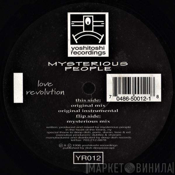  Mysterious People  - Love Revolution