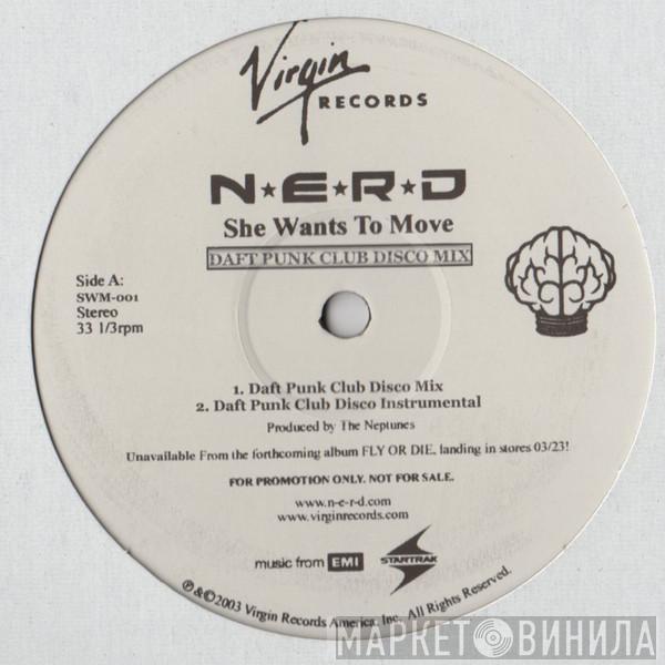  NERD  - She Wants To Move (Daft Punk Club Disco Mix)
