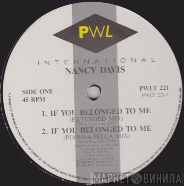 Nancy Davis  - If You Belonged To Me