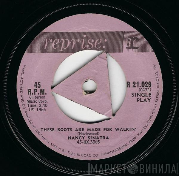  Nancy Sinatra  - These Boots Are Made For Walkin'