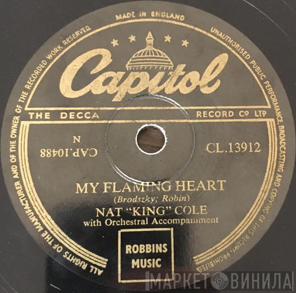  Nat King Cole  - Mother Nature And Father Time / My Flaming Heart